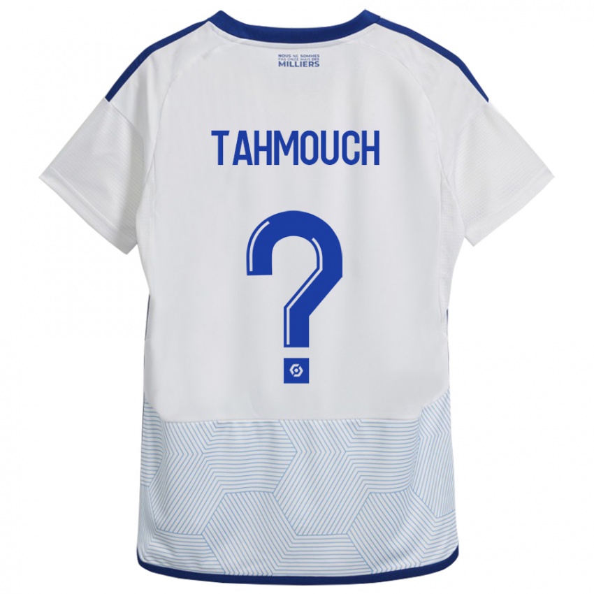 Kvinder Mathieu Tahmouch #0 Hvid Udebane Spillertrøjer 2023/24 Trøje T-Shirt