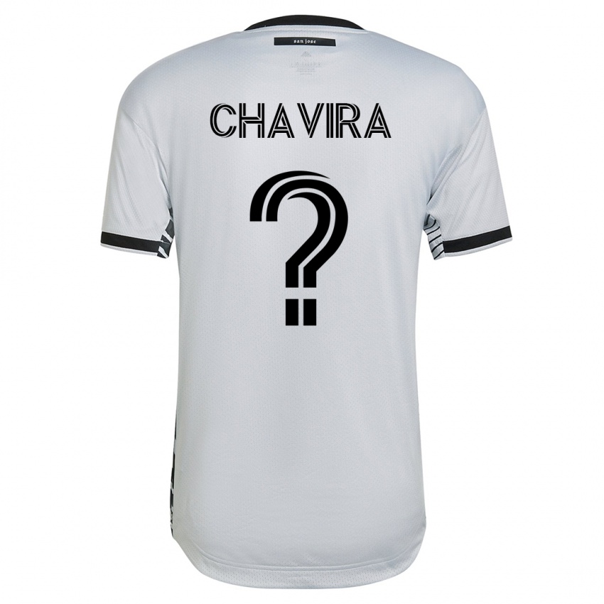 Kvinder Scott Chavira #0 Hvid Udebane Spillertrøjer 2023/24 Trøje T-Shirt