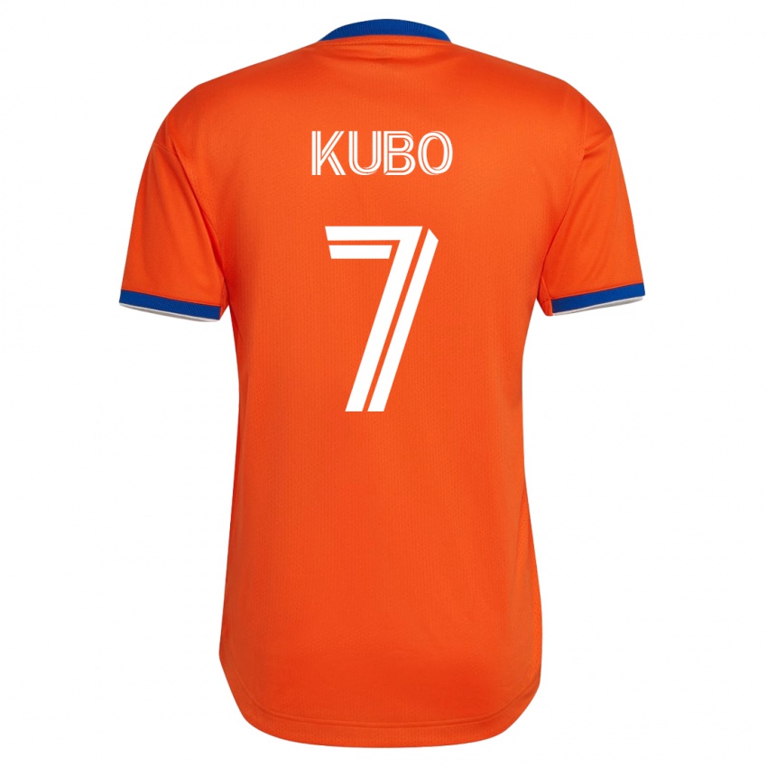 Kvinder Yuya Kubo #7 Hvid Udebane Spillertrøjer 2023/24 Trøje T-Shirt