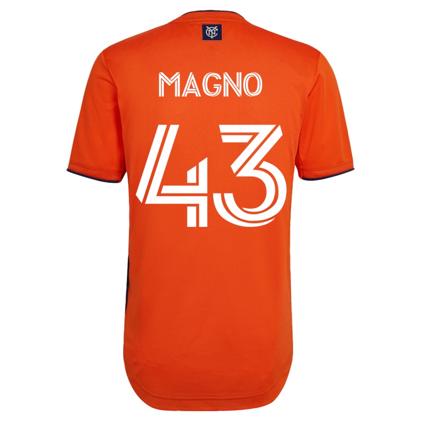 Kvinder Talles Magno #43 Sort Udebane Spillertrøjer 2023/24 Trøje T-Shirt