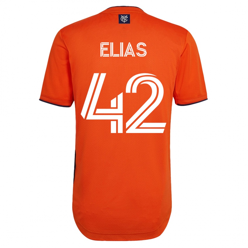 Kvinder Piero Elias #42 Sort Udebane Spillertrøjer 2023/24 Trøje T-Shirt