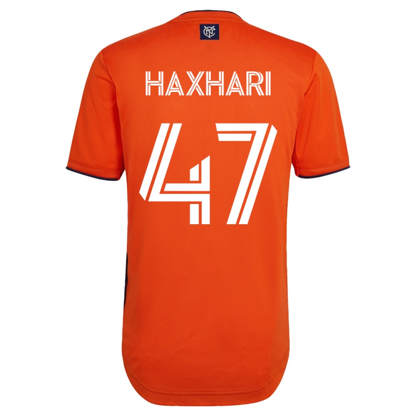 Kvinder Klevis Haxhari #47 Sort Udebane Spillertrøjer 2023/24 Trøje T-Shirt