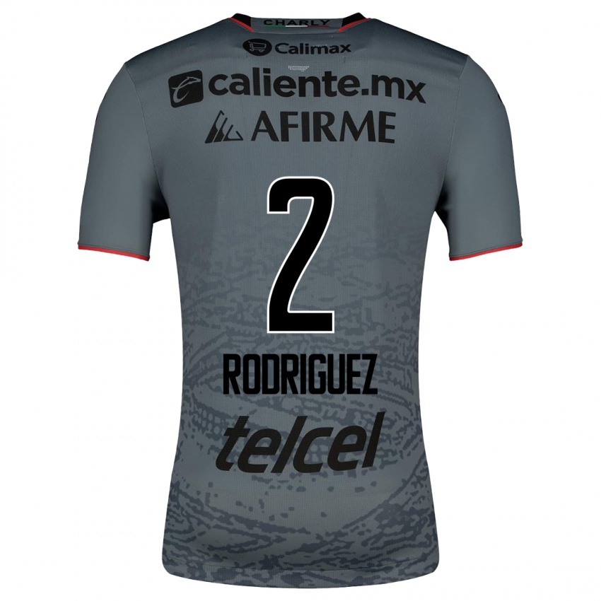 Kvinder Antonio Rodríguez #2 Grå Udebane Spillertrøjer 2023/24 Trøje T-Shirt
