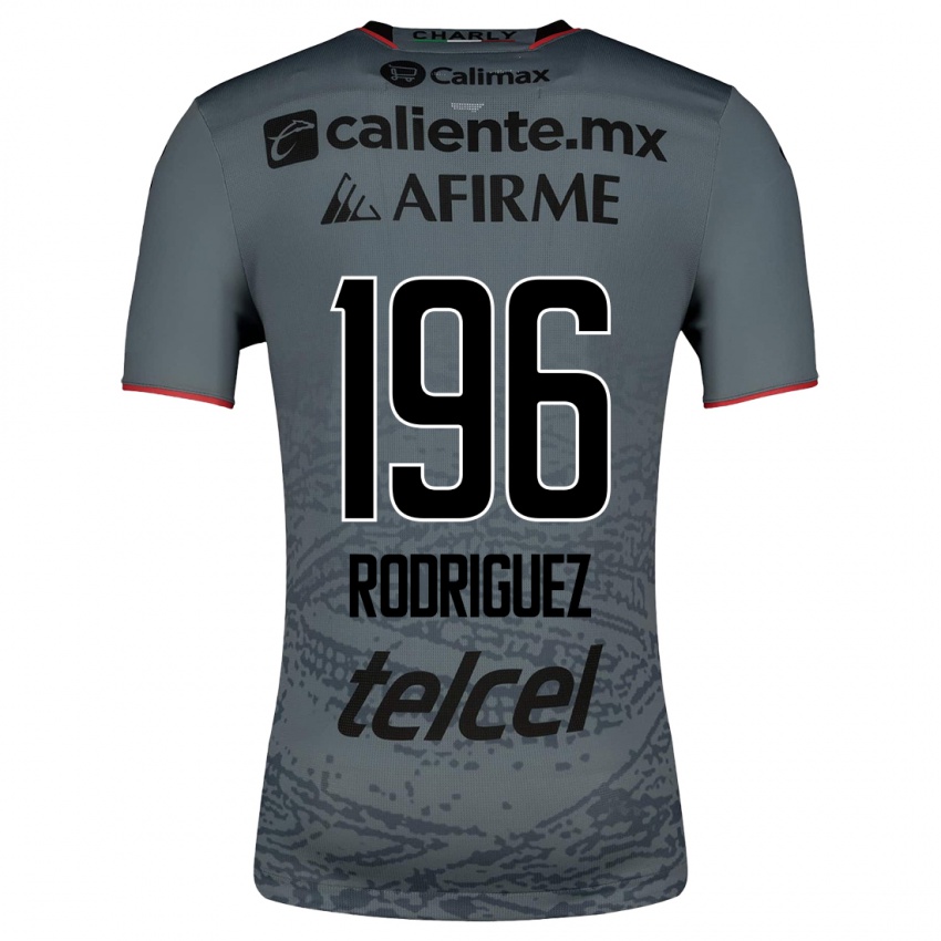 Kvinder Prince Rodríguez #196 Grå Udebane Spillertrøjer 2023/24 Trøje T-Shirt