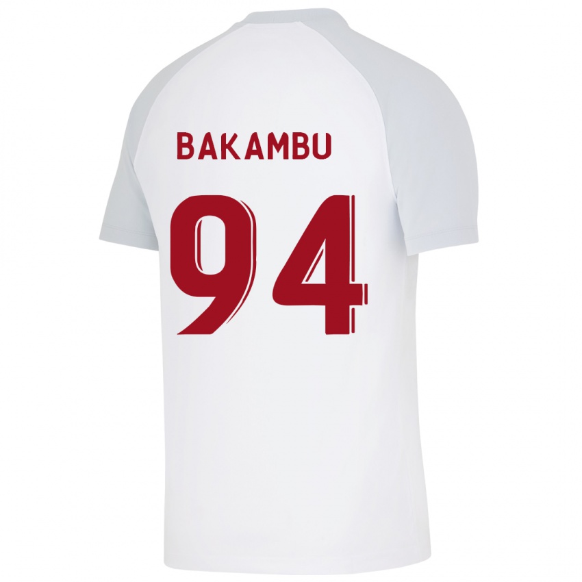 Kvinder Cedric Bakambu #94 Hvid Udebane Spillertrøjer 2023/24 Trøje T-Shirt