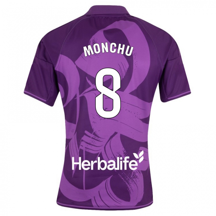 Kvinder Monchu #8 Viol Udebane Spillertrøjer 2023/24 Trøje T-Shirt