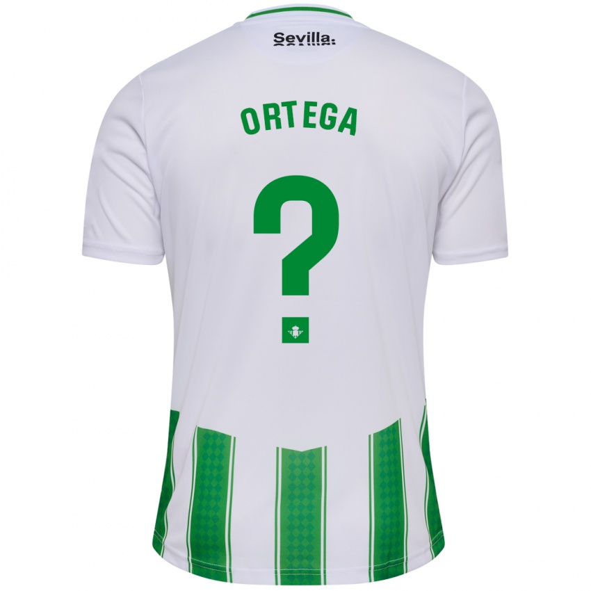 Børn José María Ortega #0 Hvid Hjemmebane Spillertrøjer 2023/24 Trøje T-Shirt