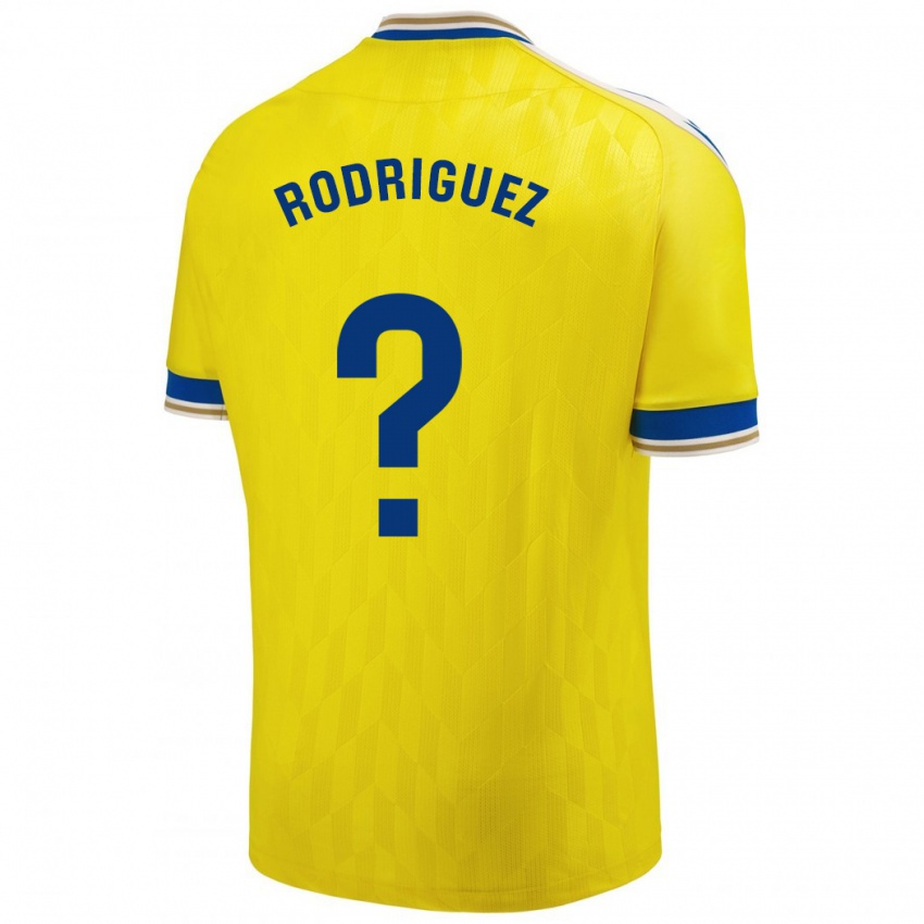 Børn Antonio Rodríguez #0 Gul Hjemmebane Spillertrøjer 2023/24 Trøje T-Shirt