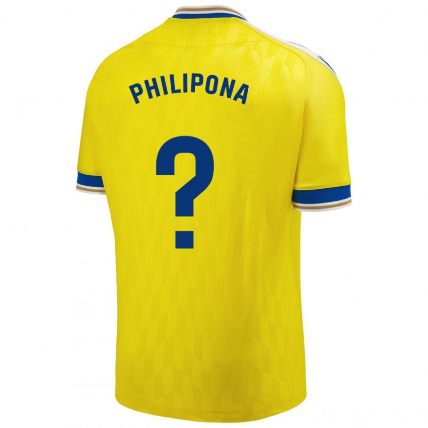 Børn Noé Philipona #0 Gul Hjemmebane Spillertrøjer 2023/24 Trøje T-Shirt