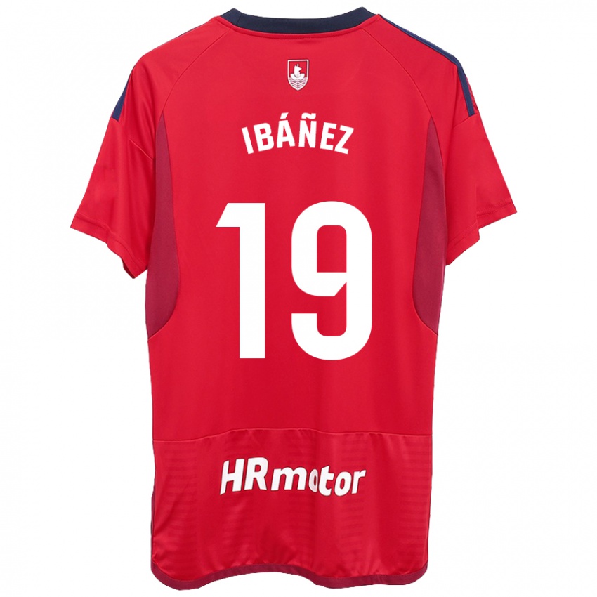 Børn Pablo Ibáñez #19 Rød Hjemmebane Spillertrøjer 2023/24 Trøje T-Shirt