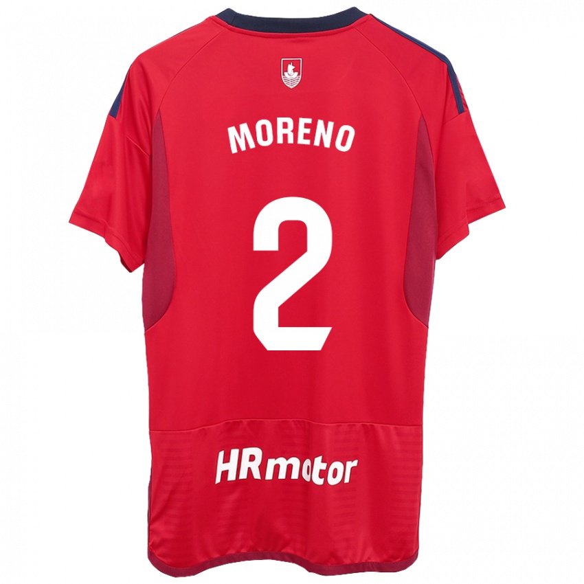Børn Jorge Moreno #27 Rød Hjemmebane Spillertrøjer 2023/24 Trøje T-Shirt