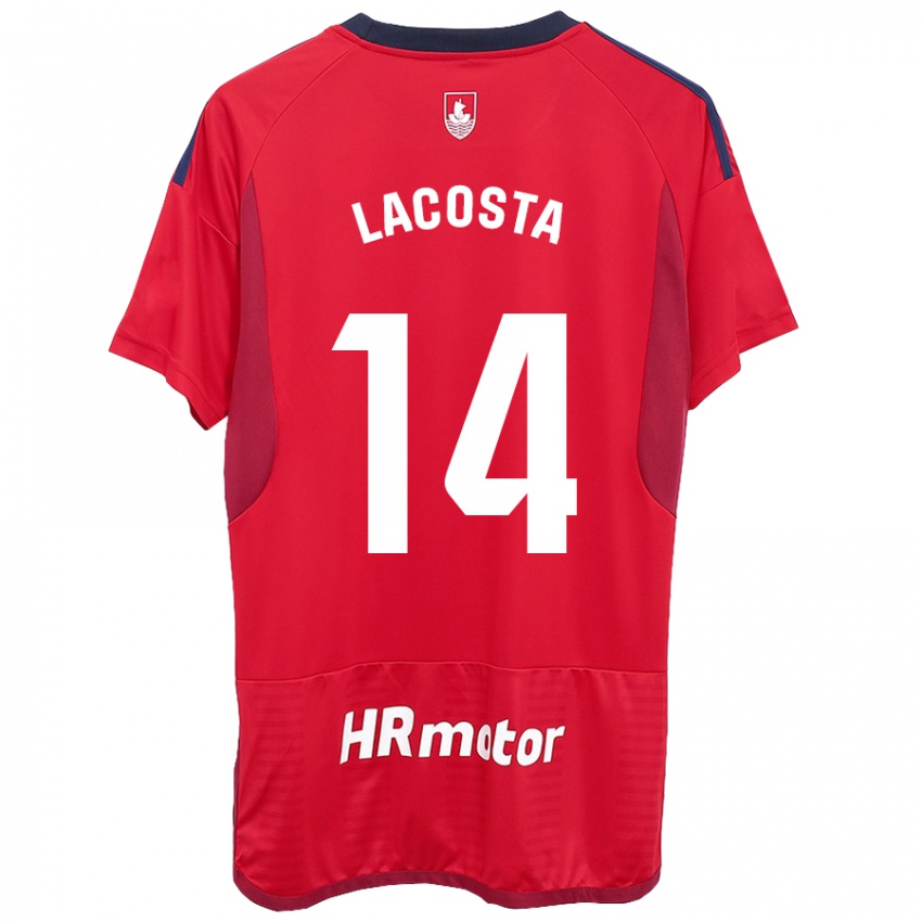 Børn Iara Lacosta Sanchez #14 Rød Hjemmebane Spillertrøjer 2023/24 Trøje T-Shirt