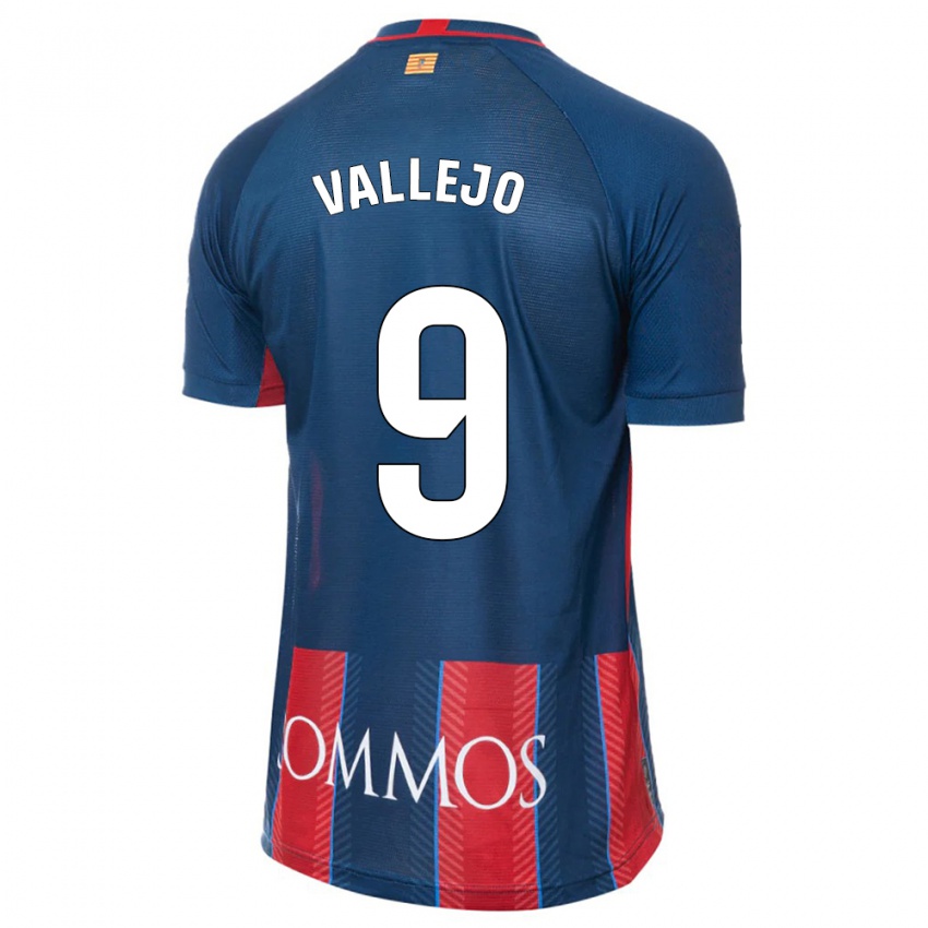 Børn Hugo Vallejo #9 Flåde Hjemmebane Spillertrøjer 2023/24 Trøje T-Shirt