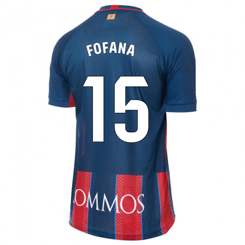 Børn Fadia Fofana #15 Flåde Hjemmebane Spillertrøjer 2023/24 Trøje T-Shirt