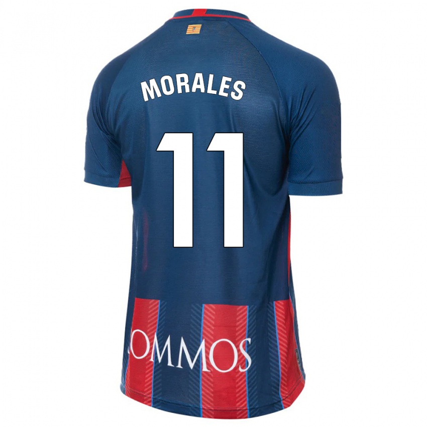 Børn Carolina Morales #11 Flåde Hjemmebane Spillertrøjer 2023/24 Trøje T-Shirt