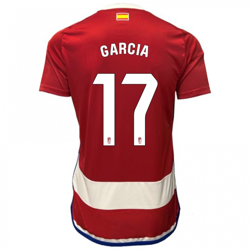 Børn Naima García #17 Rød Hjemmebane Spillertrøjer 2023/24 Trøje T-Shirt