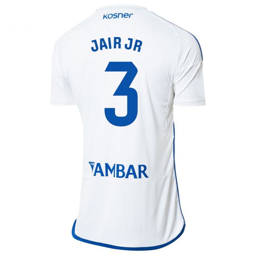 Børn Jair Amador #3 Hvid Hjemmebane Spillertrøjer 2023/24 Trøje T-Shirt