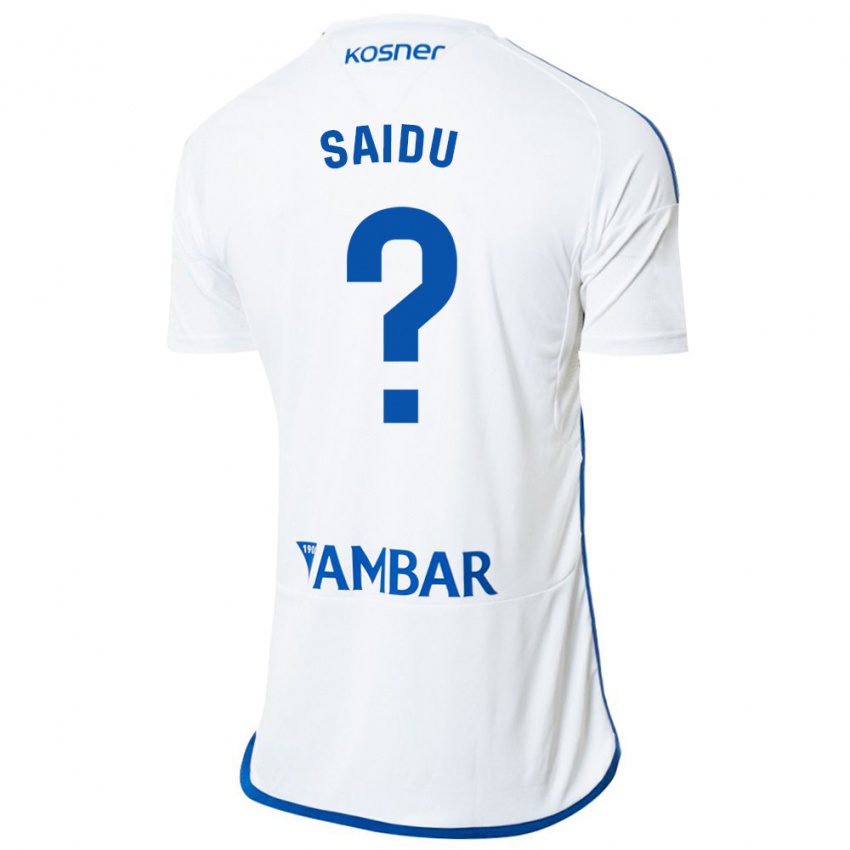 Børn Yussif Saidu #0 Hvid Hjemmebane Spillertrøjer 2023/24 Trøje T-Shirt