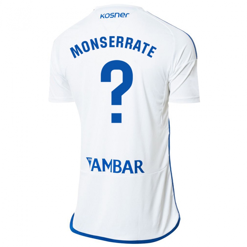Børn Jano Monserrate #0 Hvid Hjemmebane Spillertrøjer 2023/24 Trøje T-Shirt