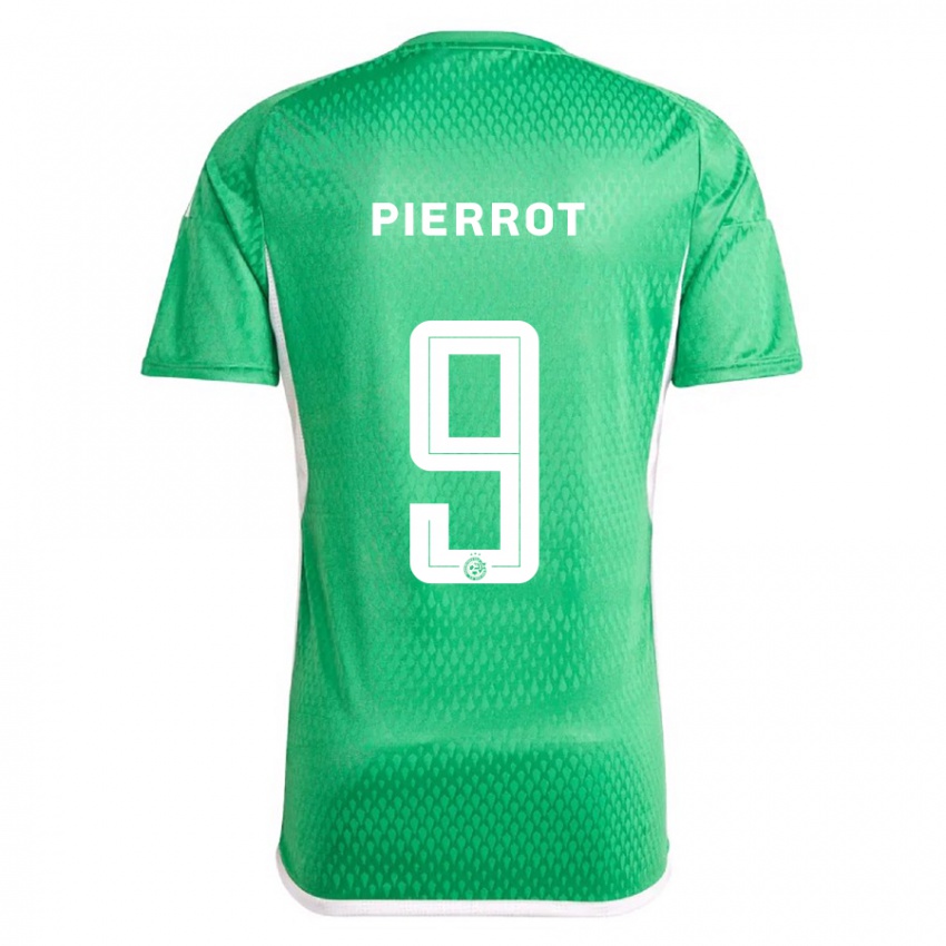 Børn Frantzdy Pierrot #9 Hvid Blå Hjemmebane Spillertrøjer 2023/24 Trøje T-Shirt