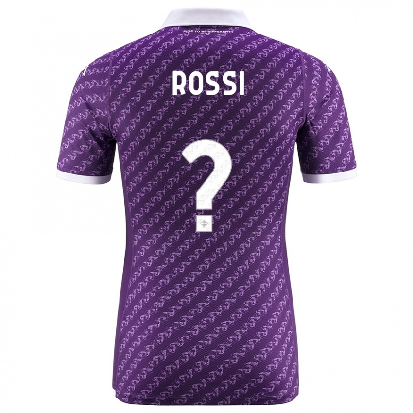 Børn Alessandro Rossi #0 Viol Hjemmebane Spillertrøjer 2023/24 Trøje T-Shirt