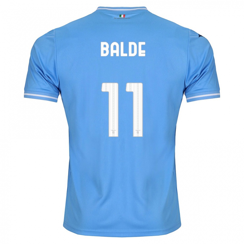 Børn Mahamadou Balde #11 Blå Hjemmebane Spillertrøjer 2023/24 Trøje T-Shirt