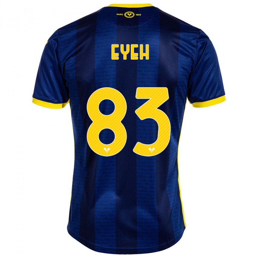 Børn Nicholas Eyeh #83 Flåde Hjemmebane Spillertrøjer 2023/24 Trøje T-Shirt