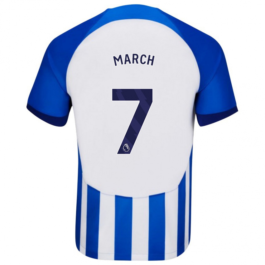 Børn Solly March #7 Blå Hjemmebane Spillertrøjer 2023/24 Trøje T-Shirt