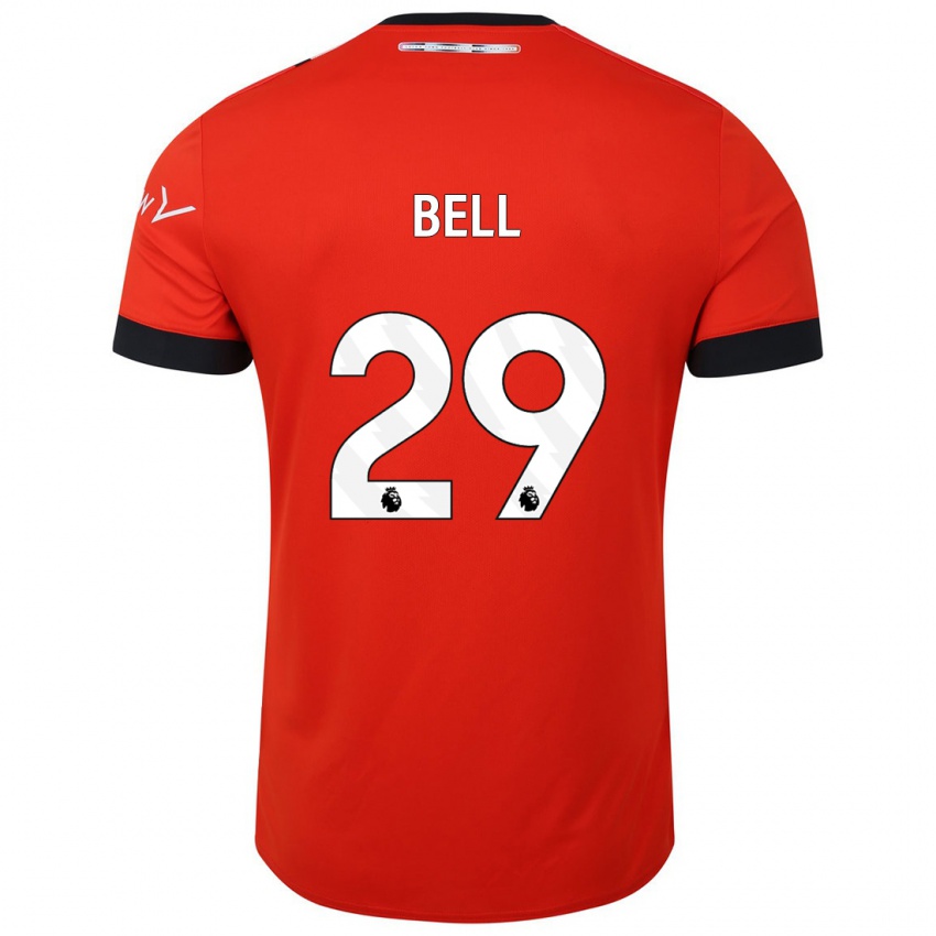 Børn Amari'i Bell #29 Rød Hjemmebane Spillertrøjer 2023/24 Trøje T-Shirt