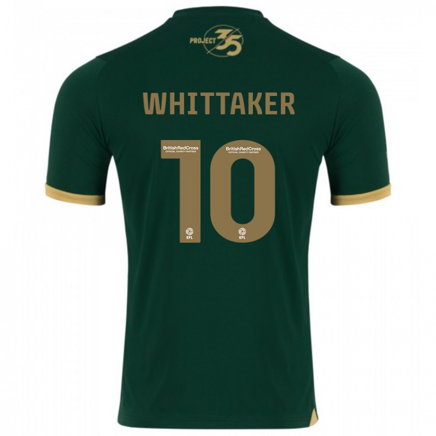 Børn Morgan Whittaker #10 Grøn Hjemmebane Spillertrøjer 2023/24 Trøje T-Shirt