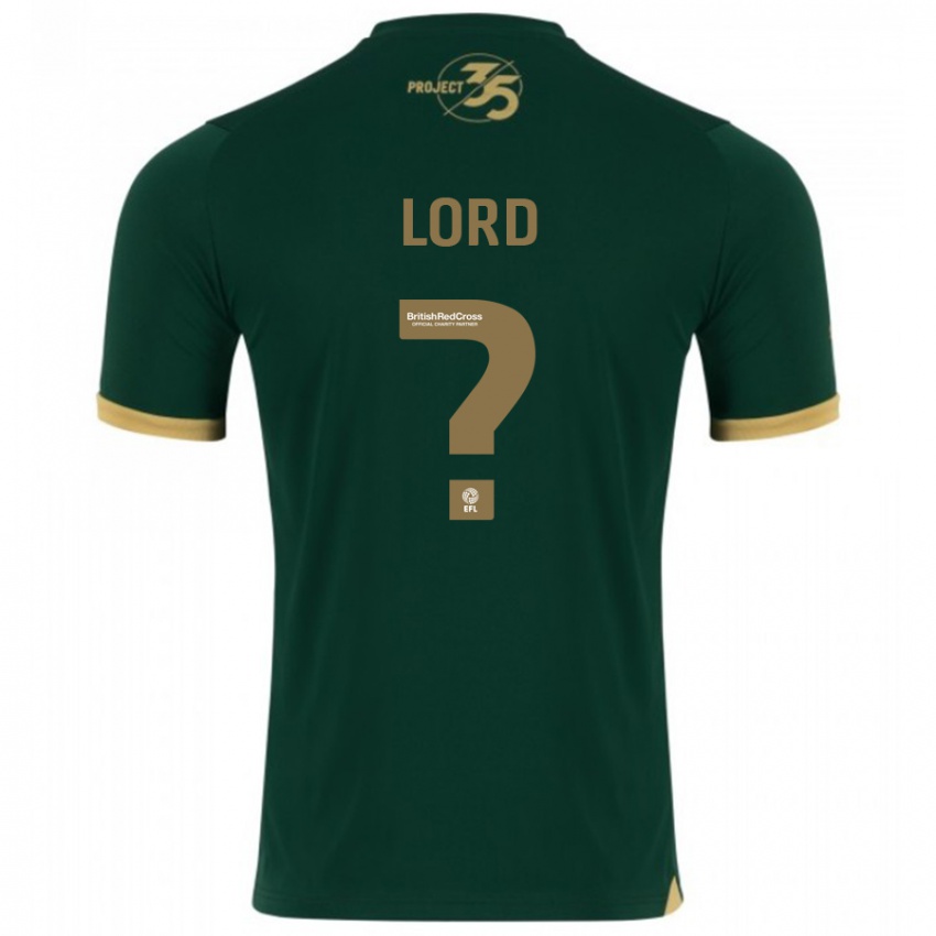 Børn Sam Lord #0 Grøn Hjemmebane Spillertrøjer 2023/24 Trøje T-Shirt