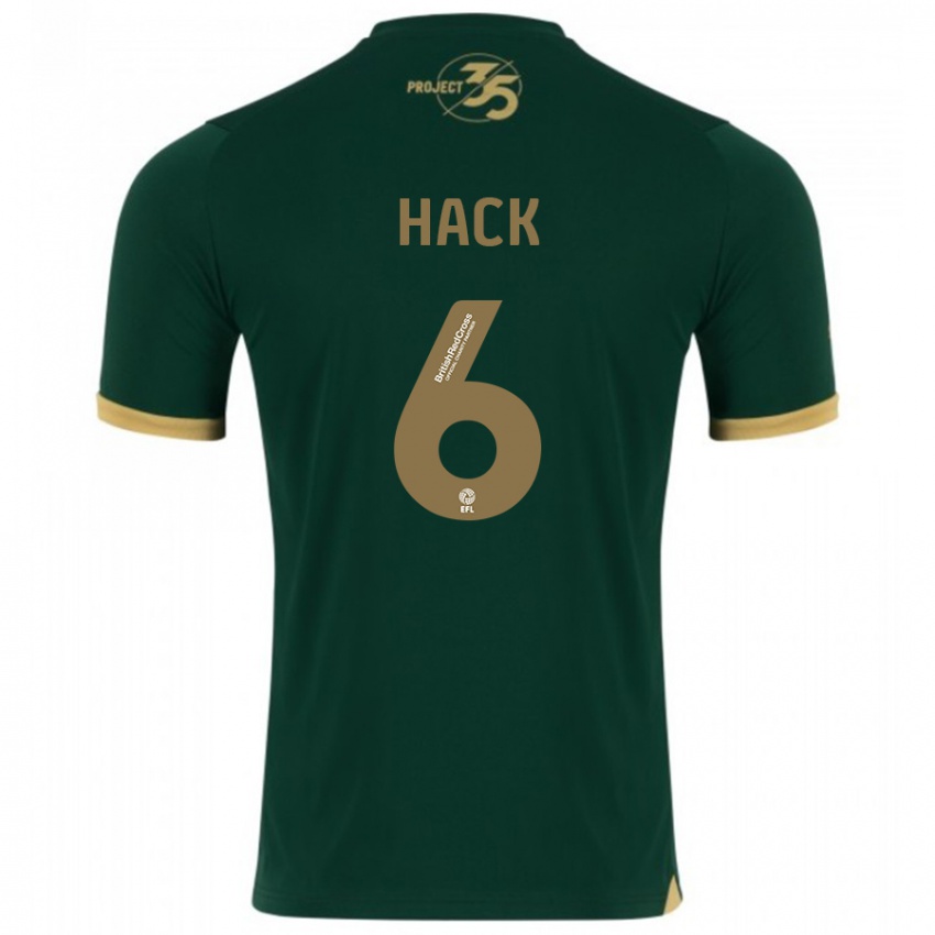 Børn Lucy Hack #6 Grøn Hjemmebane Spillertrøjer 2023/24 Trøje T-Shirt