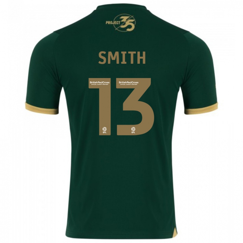 Børn Grace Smith #13 Grøn Hjemmebane Spillertrøjer 2023/24 Trøje T-Shirt