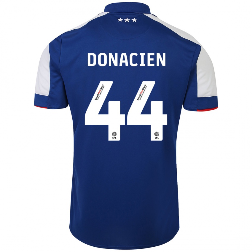 Børn Janoi Donacien #44 Blå Hjemmebane Spillertrøjer 2023/24 Trøje T-Shirt