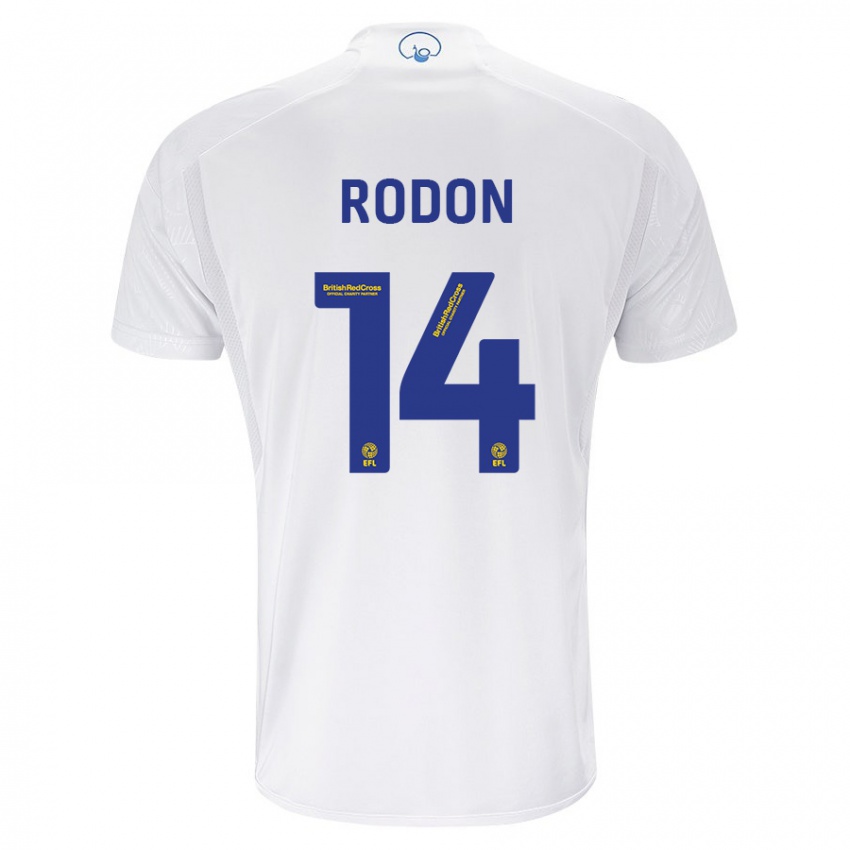 Børn Joe Rodon #14 Hvid Hjemmebane Spillertrøjer 2023/24 Trøje T-Shirt