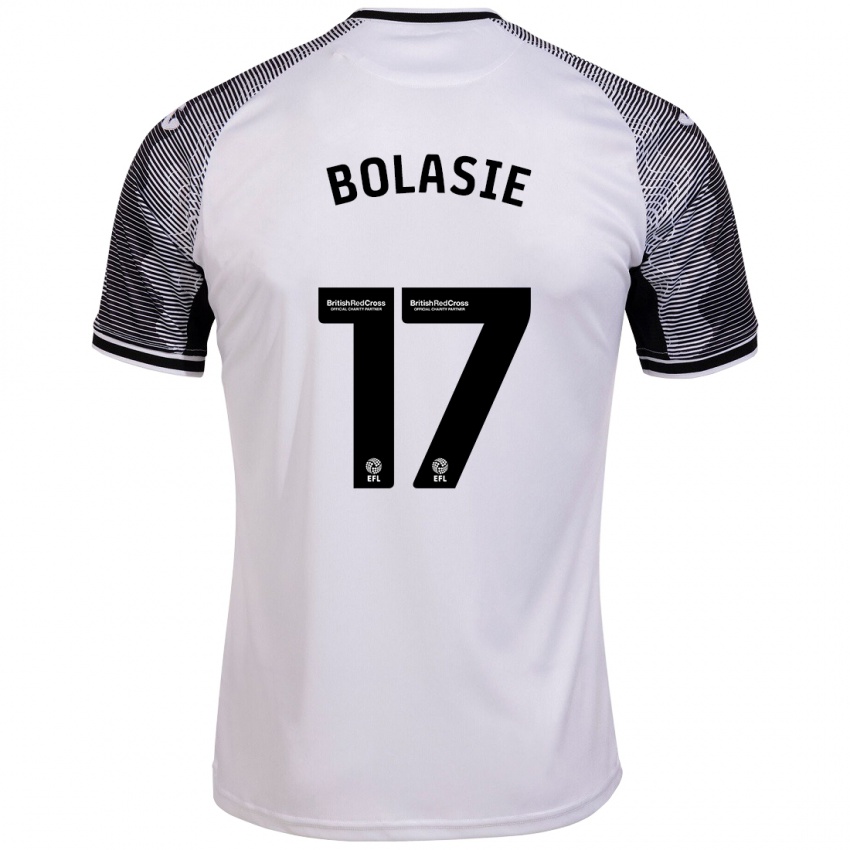 Børn Yannick Bolasie #17 Hvid Hjemmebane Spillertrøjer 2023/24 Trøje T-Shirt