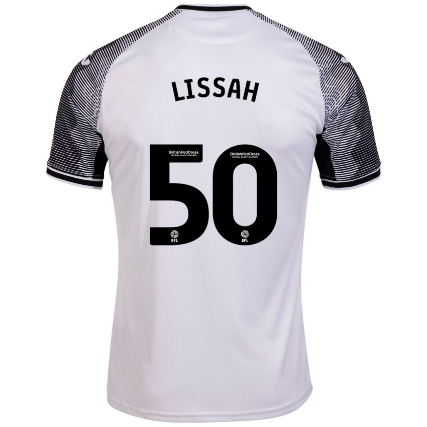 Børn Filip Lissah #50 Hvid Hjemmebane Spillertrøjer 2023/24 Trøje T-Shirt