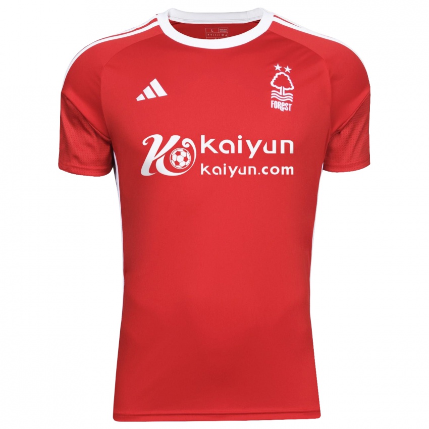 Børn Zac Smith #0 Rød Hjemmebane Spillertrøjer 2023/24 Trøje T-Shirt