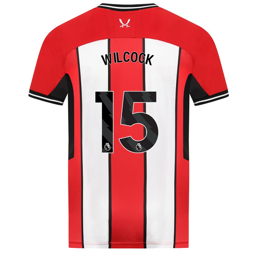 Børn Tamara Wilcock #15 Rød Hjemmebane Spillertrøjer 2023/24 Trøje T-Shirt
