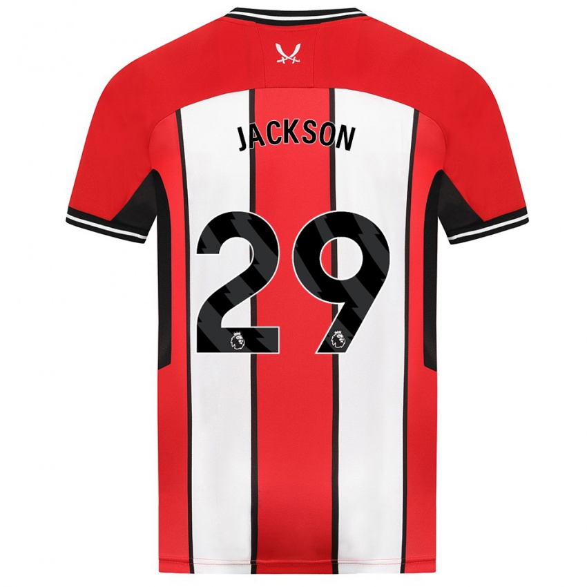 Børn Fallon Olivia Connolly-Jackson #29 Rød Hjemmebane Spillertrøjer 2023/24 Trøje T-Shirt