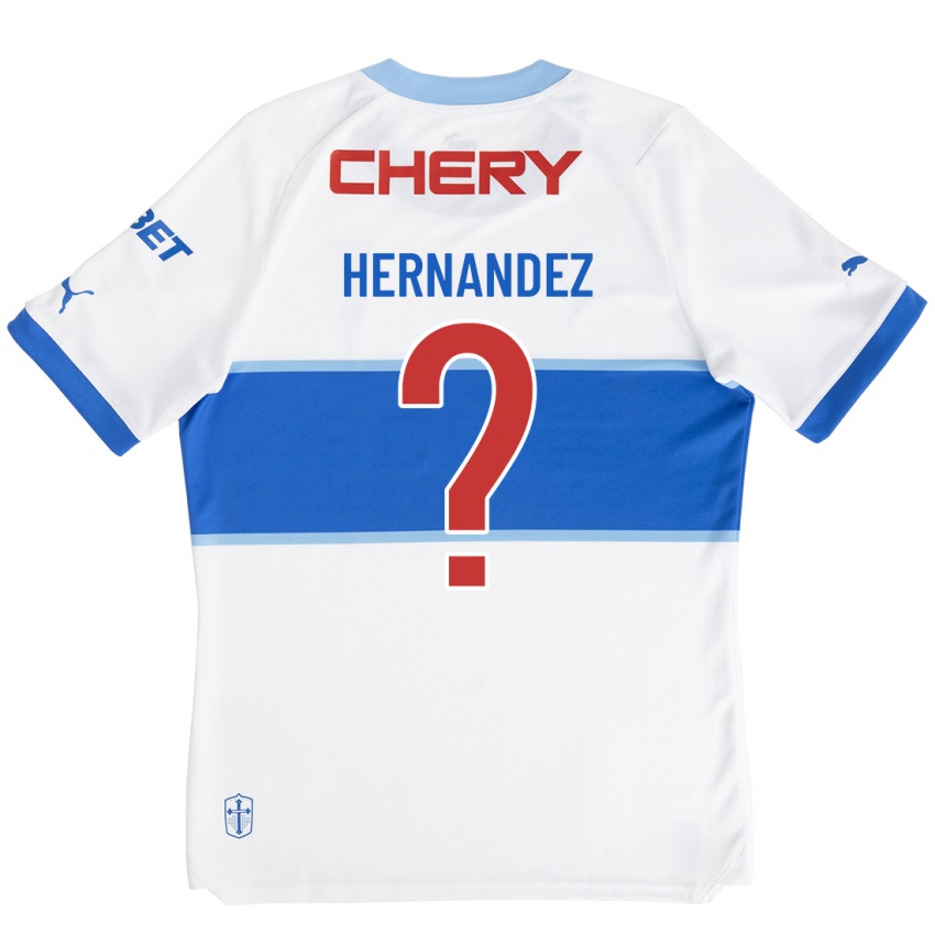 Børn Camilo Hernández #0 Hvid Hjemmebane Spillertrøjer 2023/24 Trøje T-Shirt