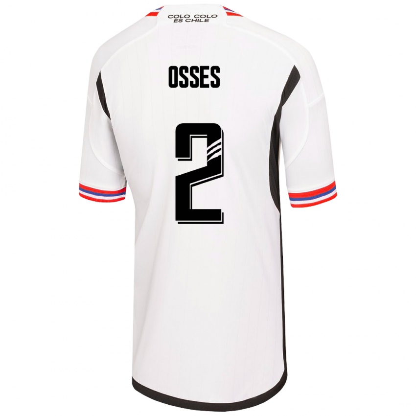 Børn Martina Osses #2 Hvid Hjemmebane Spillertrøjer 2023/24 Trøje T-Shirt