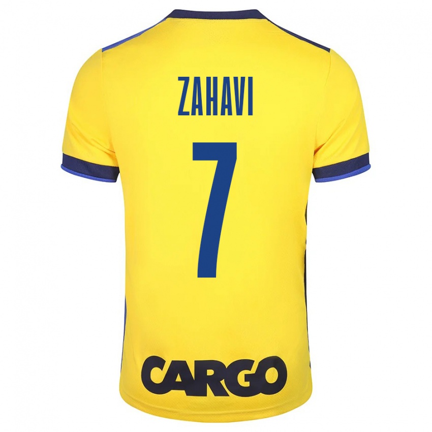 Børn Eran Zahavi #7 Gul Hjemmebane Spillertrøjer 2023/24 Trøje T-Shirt