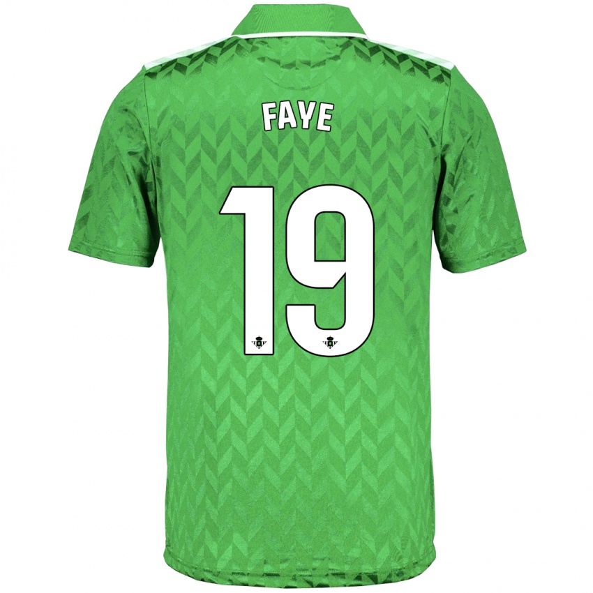 Børn Souleymane Faye #19 Grøn Udebane Spillertrøjer 2023/24 Trøje T-Shirt