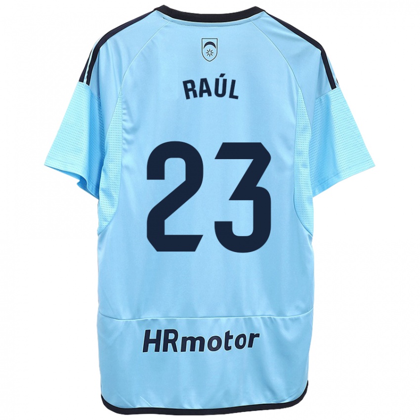 Børn Raúl García #23 Blå Udebane Spillertrøjer 2023/24 Trøje T-Shirt