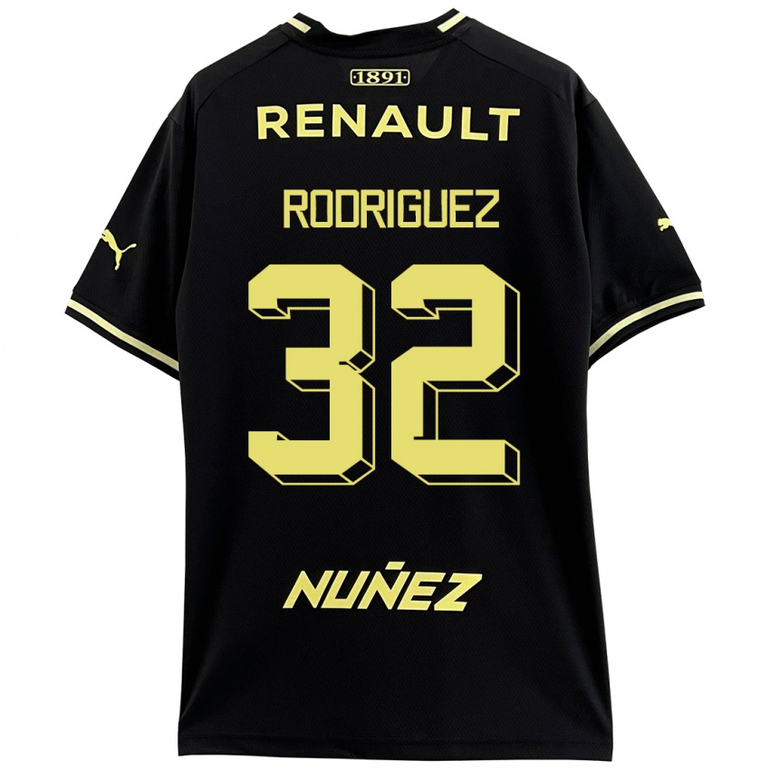 Børn Randall Rodríguez #32 Sort Udebane Spillertrøjer 2023/24 Trøje T-Shirt