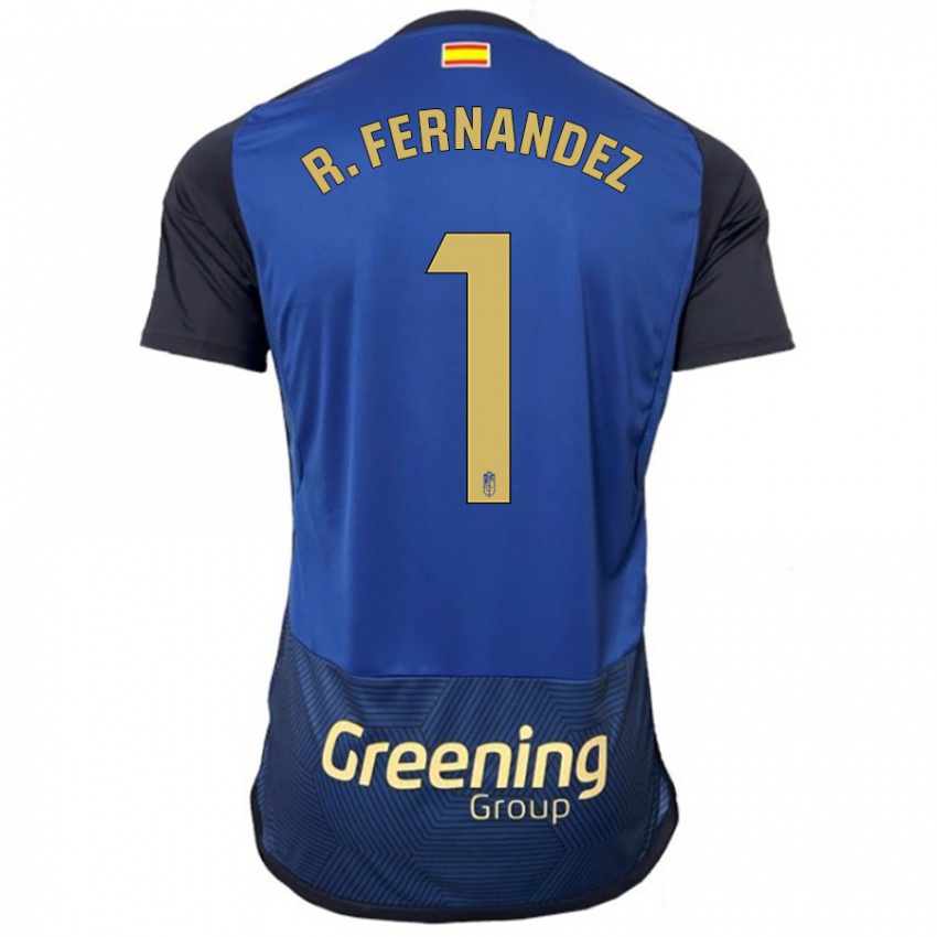 Børn Raúl Fernández #1 Flåde Udebane Spillertrøjer 2023/24 Trøje T-Shirt