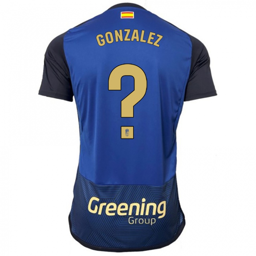 Børn Paco González #0 Flåde Udebane Spillertrøjer 2023/24 Trøje T-Shirt