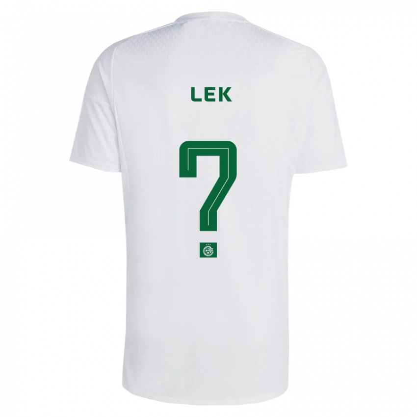 Børn Einan Lek #0 Grøn Blå Udebane Spillertrøjer 2023/24 Trøje T-Shirt