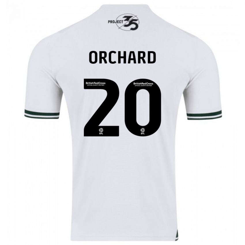 Børn Fern Orchard #20 Hvid Udebane Spillertrøjer 2023/24 Trøje T-Shirt